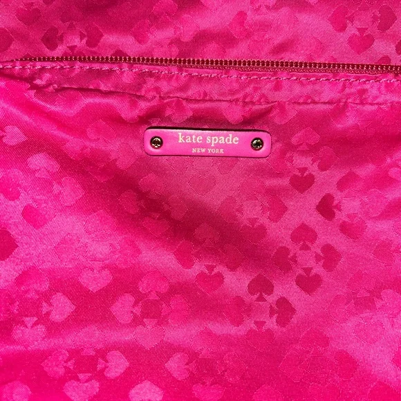 Kate Spade Pink Quilted Travel Bag - Picture 10 of 11